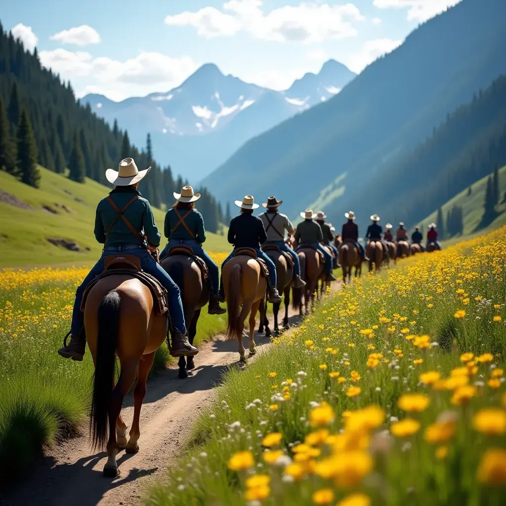 Тропа, уходящая вглубь леса, завуалированная утренним туманом