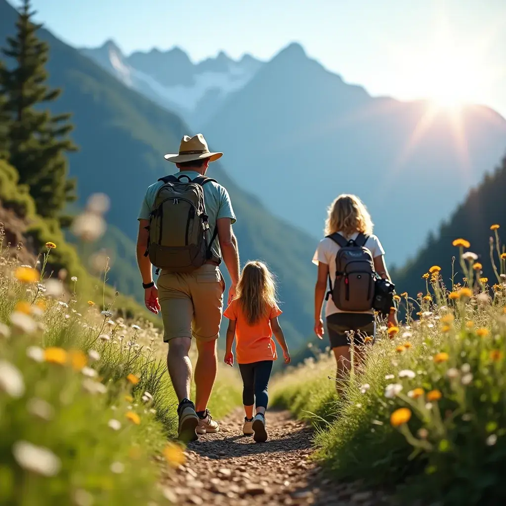 Палатки, стоящие на поляне под звездами в ночном небе